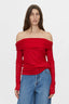 Marjorie Top Ruby Red