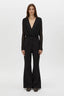 Ervina V-Neck Bodysuit Black