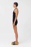 Nora Rib Top Black