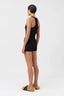 Nora Rib Top Black