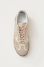 Rife Grain Cream Leather Sneaker