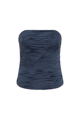 Sunbeam Ruched Bustier Slate