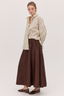 The Maxi Skirt Chestnut