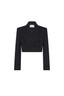 Maxwell Crop Blazer Navy