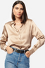 Crosby Silk Blouse Champagne