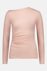 Beau Merino Knit Top Soft Pink