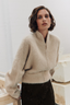 Archer Fluffy Bomber Alabaster