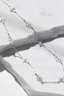 Ayllu Necklace Sterling Silver - White Zircon