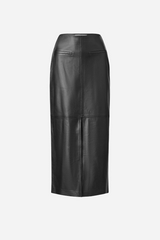 Antihero Leather Skirt Black