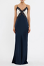 Aumoe Maxi Cream/Navy Dark