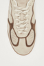 Tb.490 Mule Cream Leather Sneakers