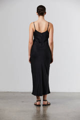 Silk Slip Black
