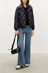 Short Puffer Jacket Extra Black