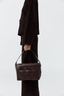 Woven Envelope Mini Tote Chocolate