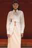 Vacanza Wrap Shirt White