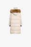 Fur Trimmed Puffer Jacket Beige