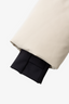 Fur Trimmed Puffer Jacket Beige