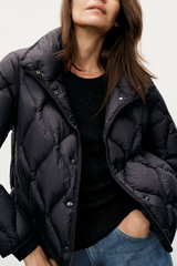 Short Puffer Jacket Extra Black