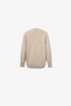 V Neck Cashmere Sweater Raw Velvet Brown