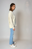 Cooper V Neck Cashmere Jumper Cream