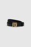 Monogram Belt Black