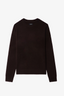 Cici Patch Jumper Dark Chocolate