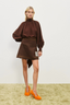 Vito Blouse Chocolate