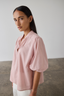 Maddie Blouse Antique Rose