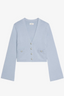 Nolly Cashmere Cardigan Light Blue
