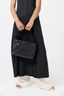 Woven Mini Tote Black