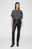 Miles Sweatshirt Grey Leopard