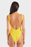 Square Neck Swim Sunflower