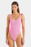 Square Neck Swim Bubblegum
