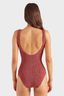Coverage Celine Swim Metallic Rosewood
