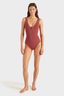 Coverage Celine Swim Metallic Rosewood