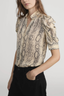 Gillian Top Snake Camel Multi