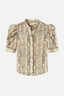 Gillian Top Snake Camel Multi