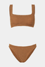 Xandra Bikini Metallic Cocoa