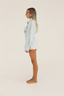 Vacanza Wrap Shirt Blue