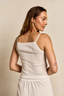 Shannon Pointelle Cami White