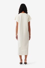 Litonya Midi Dress Cloudy White