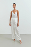 Omega Bustier White