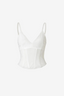 Omega Bustier White