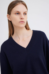 Sharpo Sweater Darkest Navy