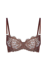 Maverick Underwire Lace Bra Espresso