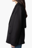 Vaena Double Breasted Slit Blazer Noir