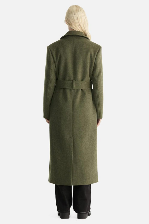 Madison Wool Coat Forest