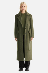 Madison Wool Coat Forest