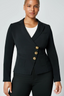 Wrap Blazer Black