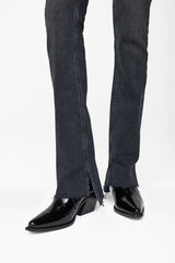 Tania Boots Black Embossed